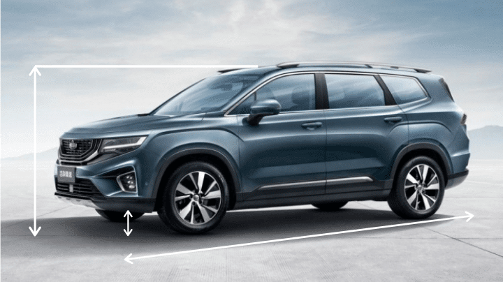 Số đo kích thước tổng thể của xe ô tô Số đo kích thước tổng thể của xe ô tô