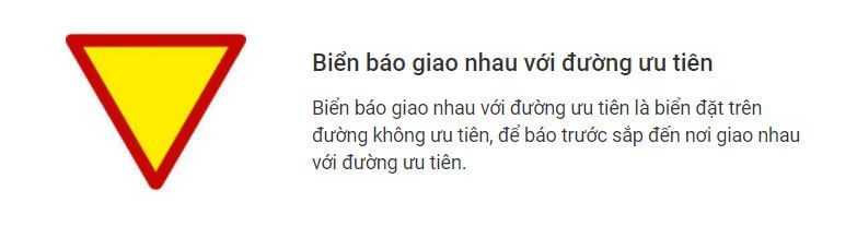 bien bao giao nhau voi duong uu tien bien bao giao nhau voi duong uu tien