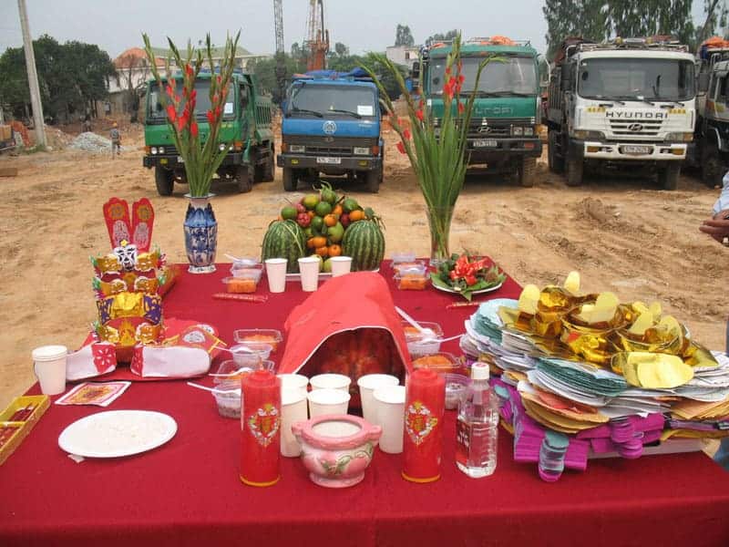 le vat cung xe ngay 16 Lễ vật cúng xe ngày 16