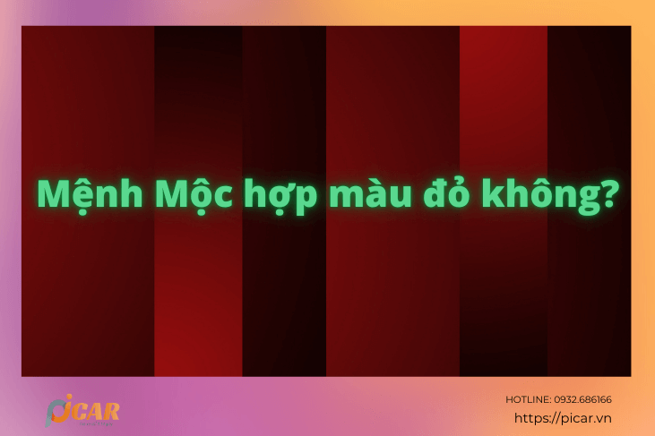 Mệnh Mộc hợp màu đỏ không Mệnh Mộc hợp màu đỏ không