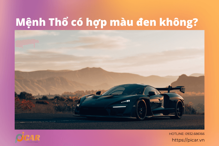 Mệnh Thổ hợp màu đen không Mệnh Thổ hợp màu đen không