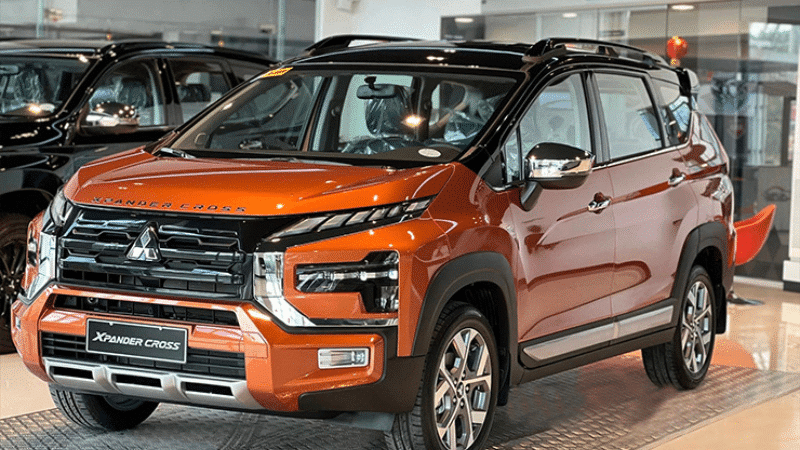 Mitsubishi Xpander Cross màu cam Mitsubishi Xpander Cross màu cam