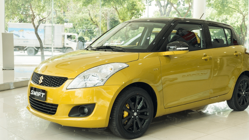 Suzuki Swift màu vàng Suzuki Swift màu vàng