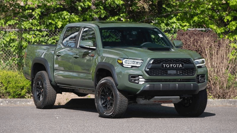 Toyota Tacoma màu xanh lá cây Toyota Tacoma màu xanh lá cây