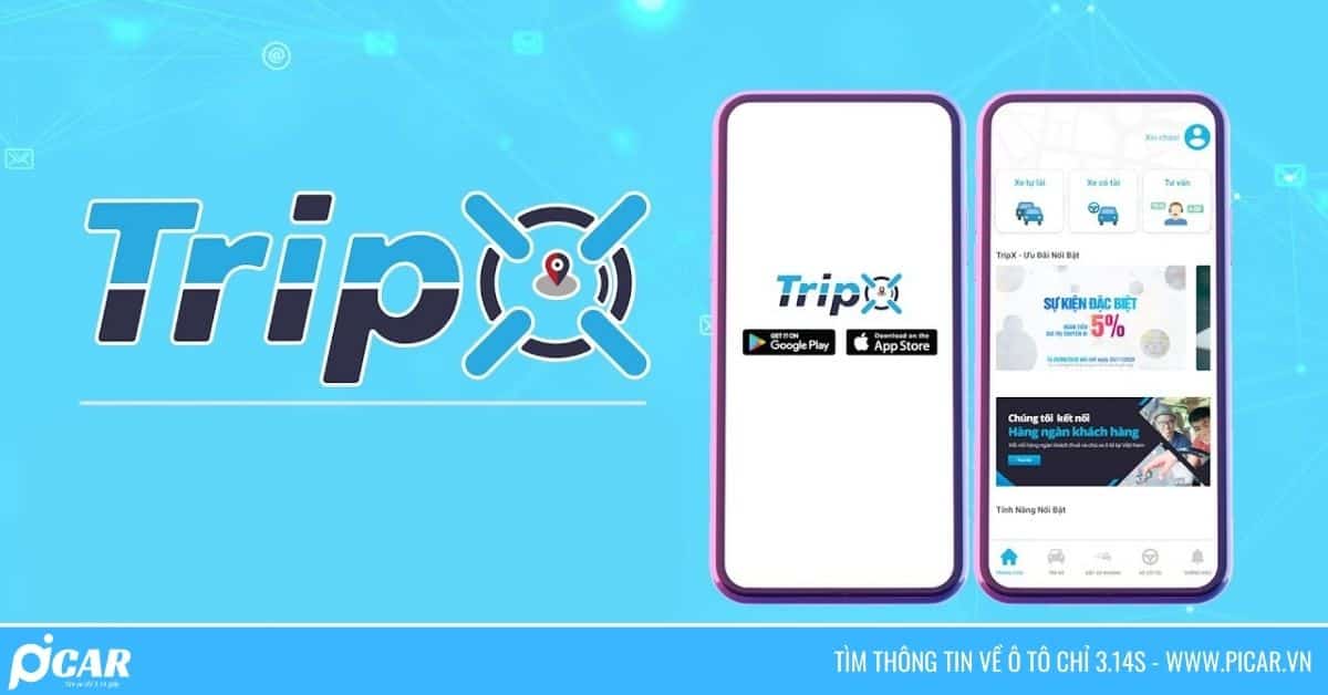 app thue xe tu lai trip app thue xe tu lai trip