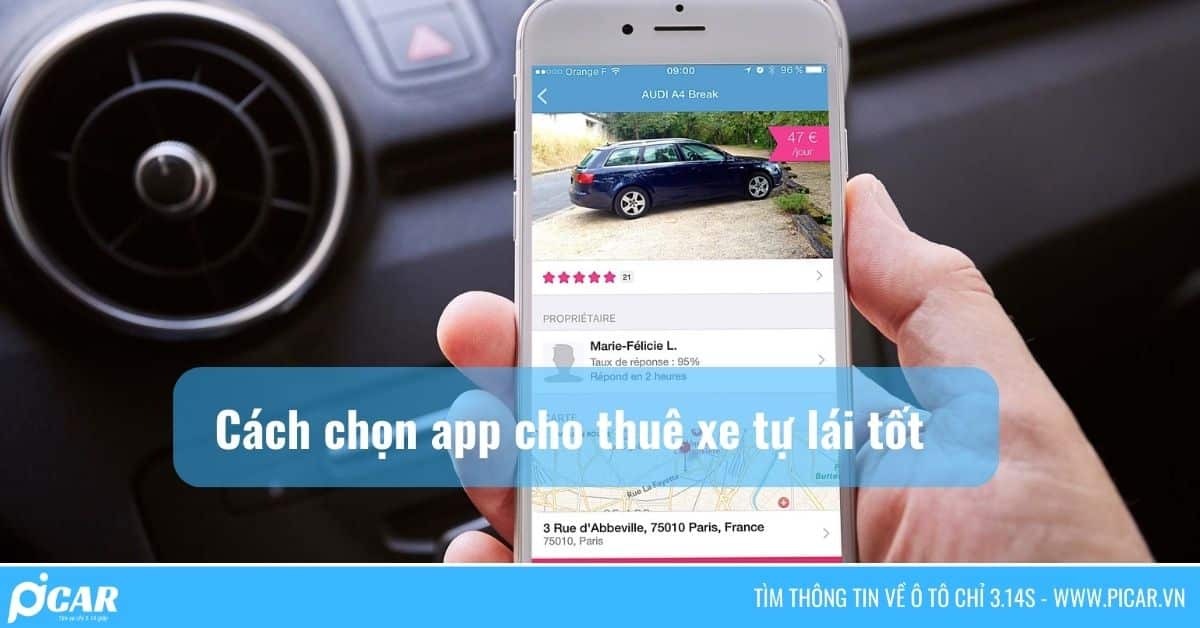 kinh nghiệm chọn App thuê xe tự lái kinh nghiệm chọn App thuê xe tự lái