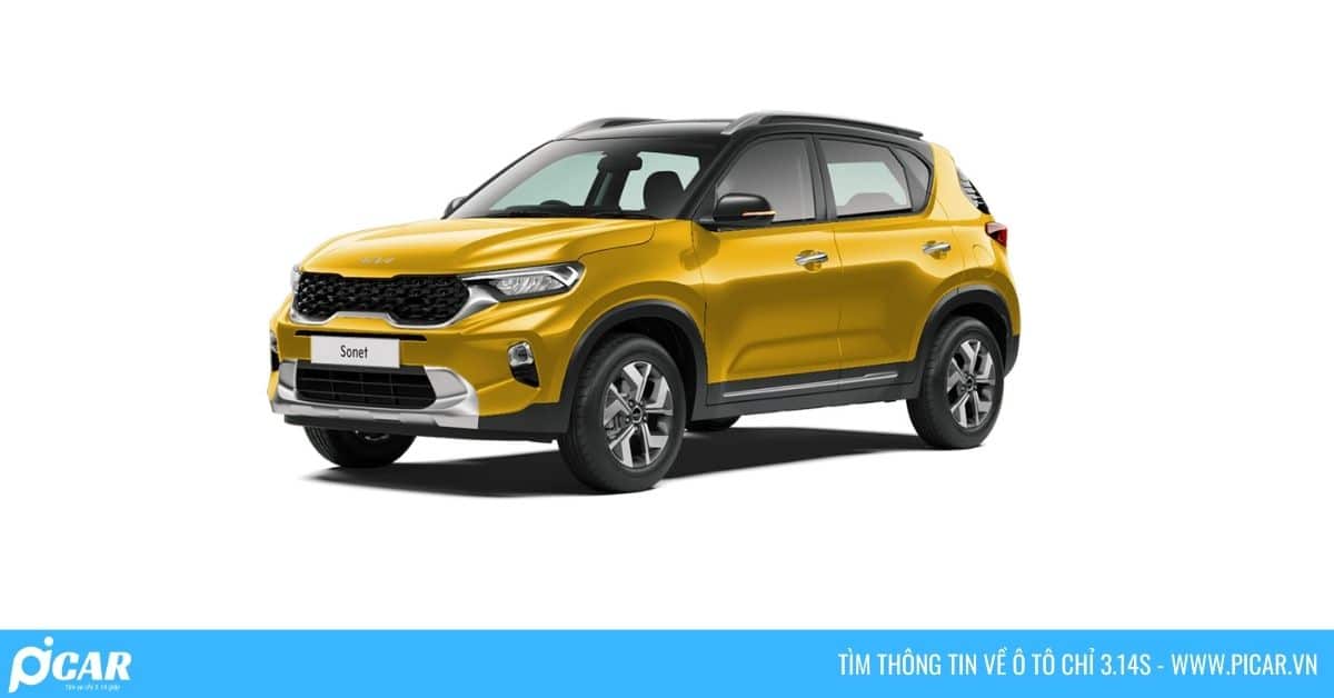 Kia Sonet màu vàng với ngoài hình được thiết kế theo phong cách thể thao cá tính Kia Sonet màu vàng với ngoài hình được thiết kế theo phong cách thể thao cá tính