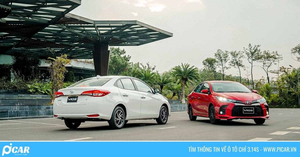 Toyota Vios đỏ và trắng là màu tương hợp với người mệnh Hỏa Toyota Vios đỏ và trắng là màu tương hợp với người mệnh Hỏa