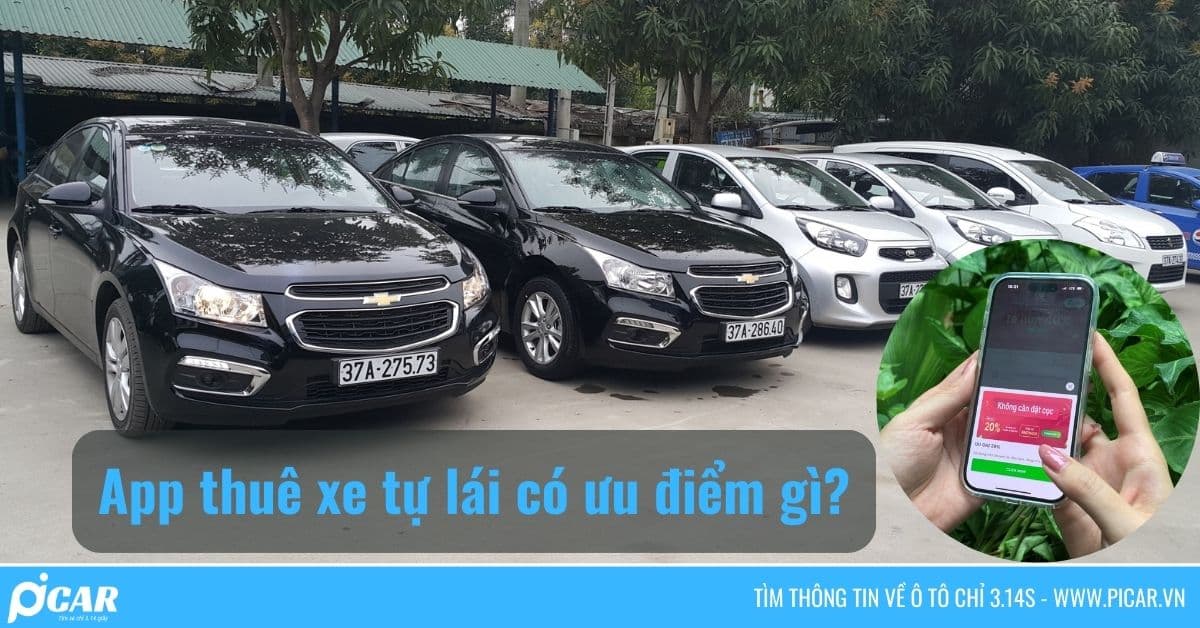tong hop app thue xe tu lai tổng hợp App thuê xe tự lái