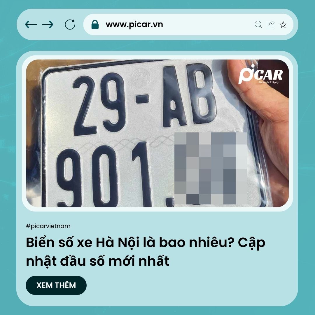 Biển số xe Hà Nội mới nhất Biển số xe Hà Nội mới nhất